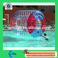 Rodillo inflable de la alta calidad agradable del agua con color rojo y azul para la venta